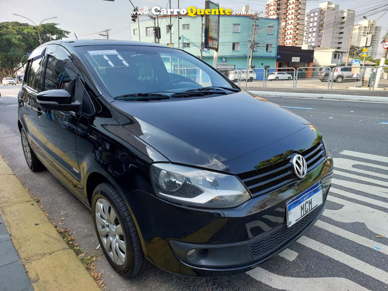 VOLKSWAGEN   FOX 1.6 MI TOTAL FLEX 8V 5P   PRETO 2011 1.6 FLEX - Loja