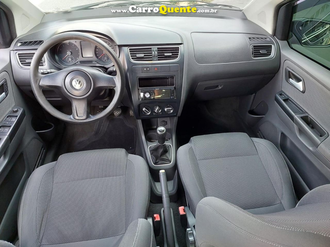 VOLKSWAGEN   FOX 1.6 MI TOTAL FLEX 8V 5P   PRETO 2011 1.6 FLEX - Loja