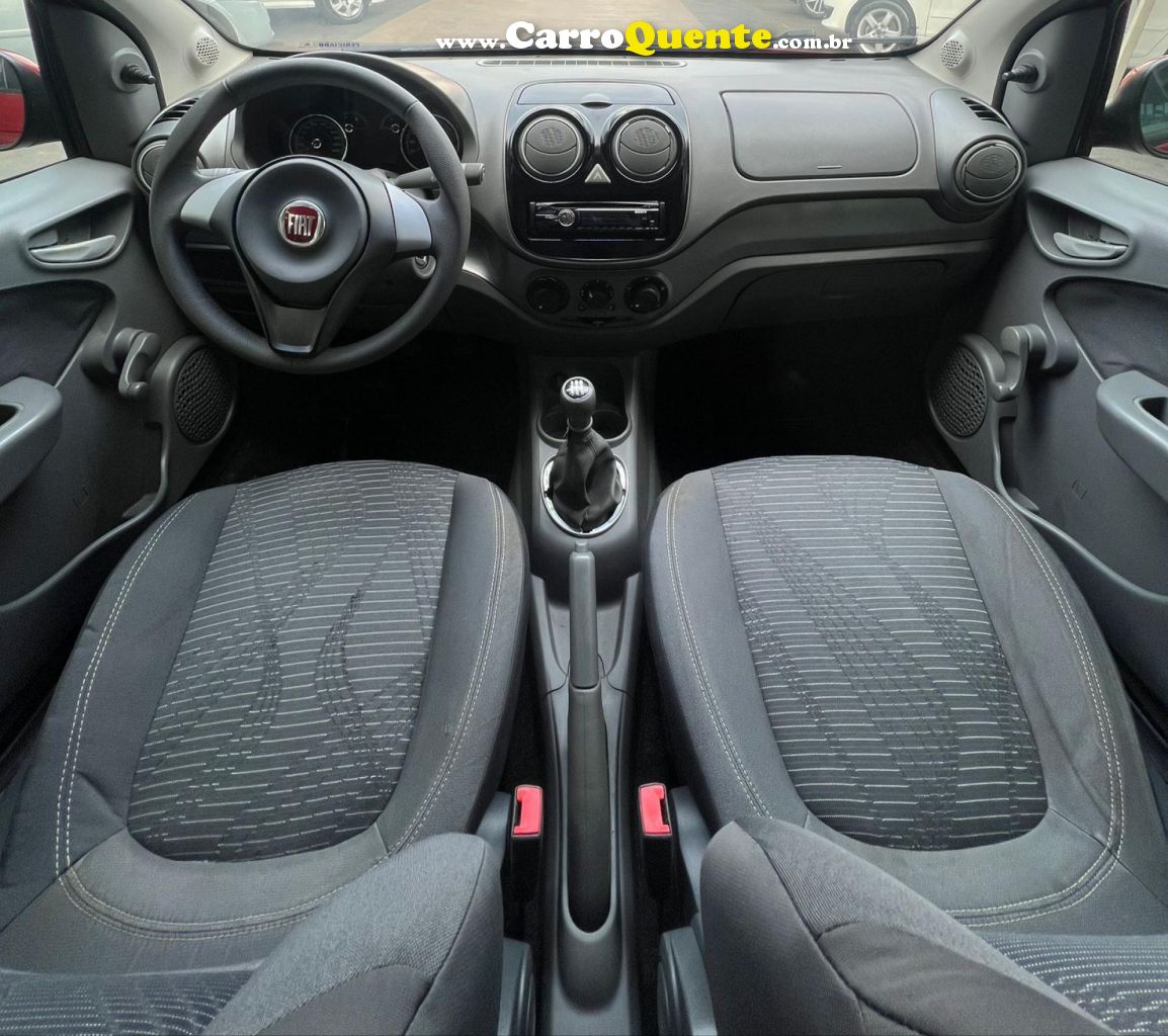 FIAT   PALIO ATTRACTIVE 1.0 EVO FIRE FLEX 8V 5P   VERMELHO 2013 1.0 FLEX - Loja