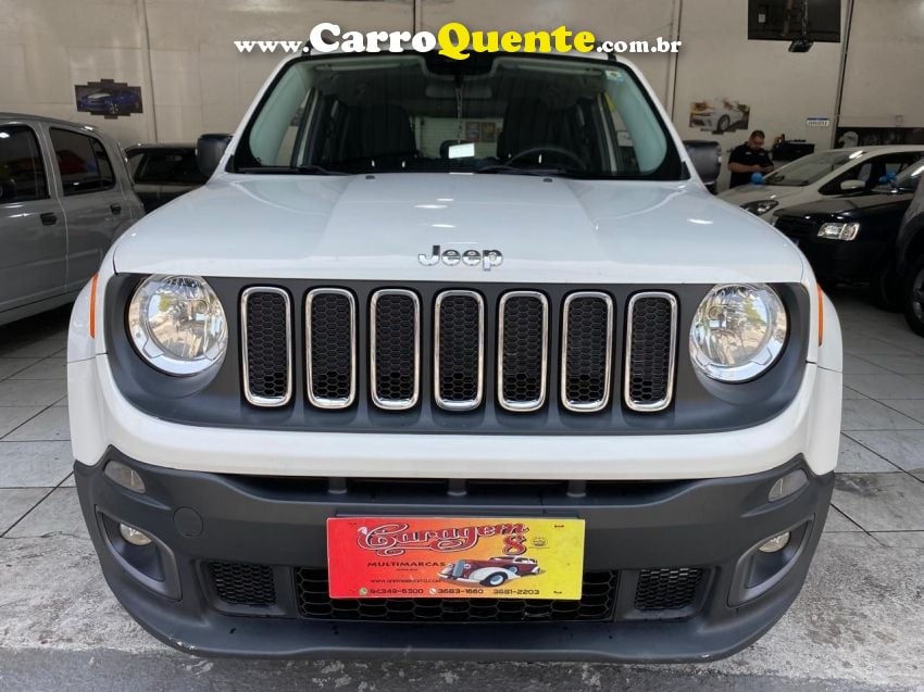 JEEP RENEGADE 1.8 16V FLEX SPORT 4P AUTOMÁTICO - Loja