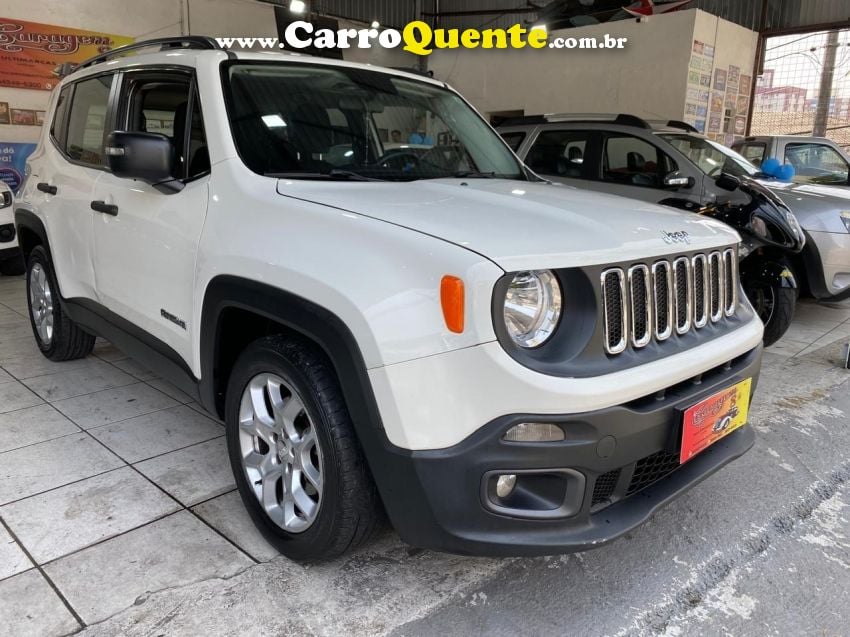 JEEP RENEGADE 1.8 16V FLEX SPORT 4P AUTOMÁTICO - Loja