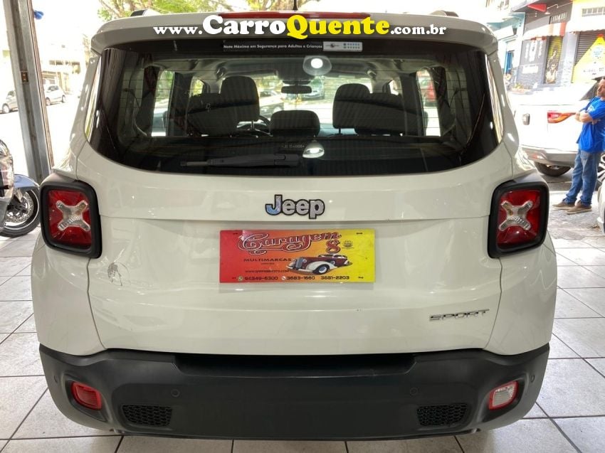 JEEP RENEGADE 1.8 16V FLEX SPORT 4P AUTOMÁTICO - Loja