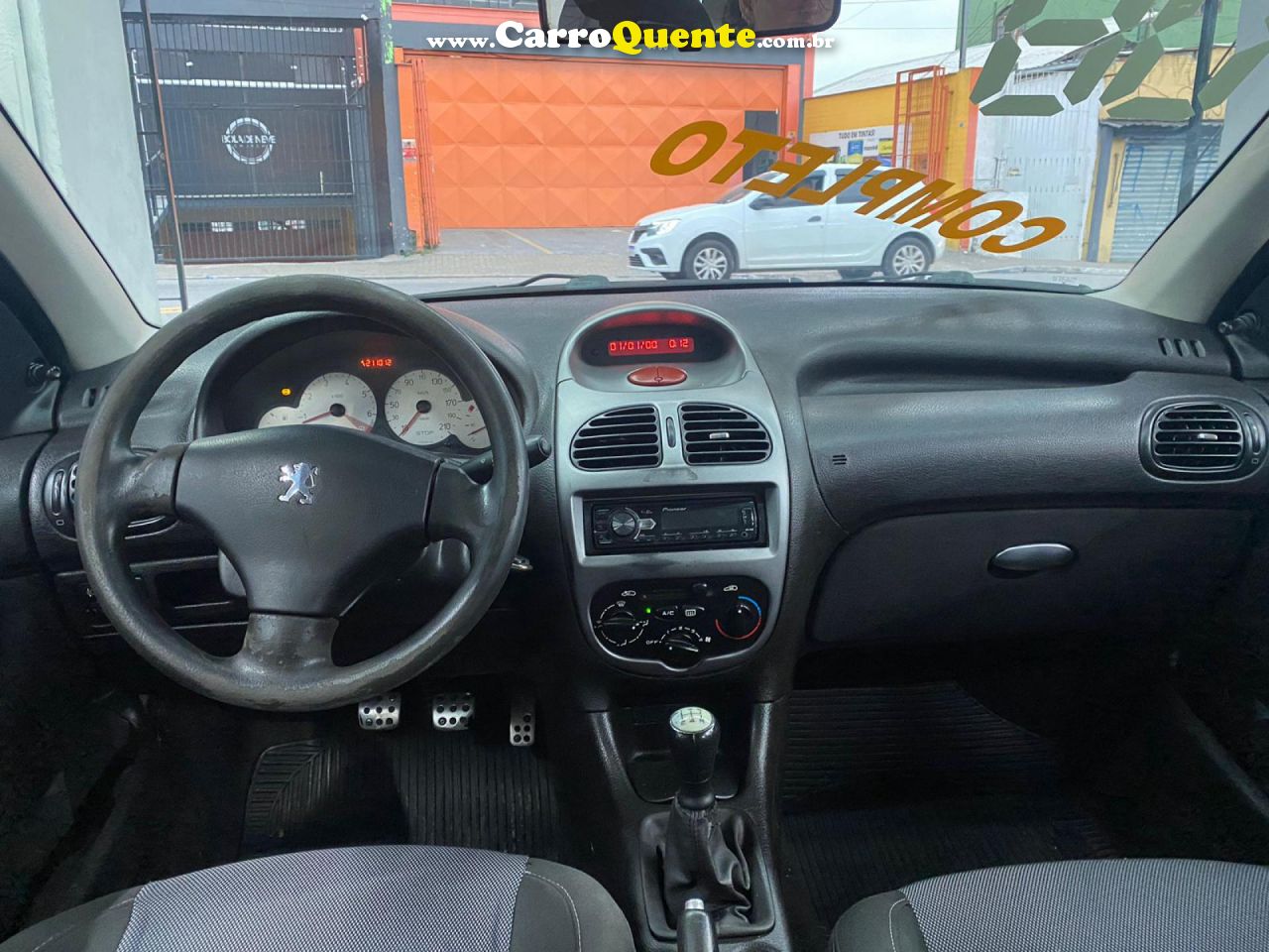 PEUGEOT   PEUGEOT 206 SW1.6 ESCA FX   PRATA 2008 1.6 FLEX - Loja