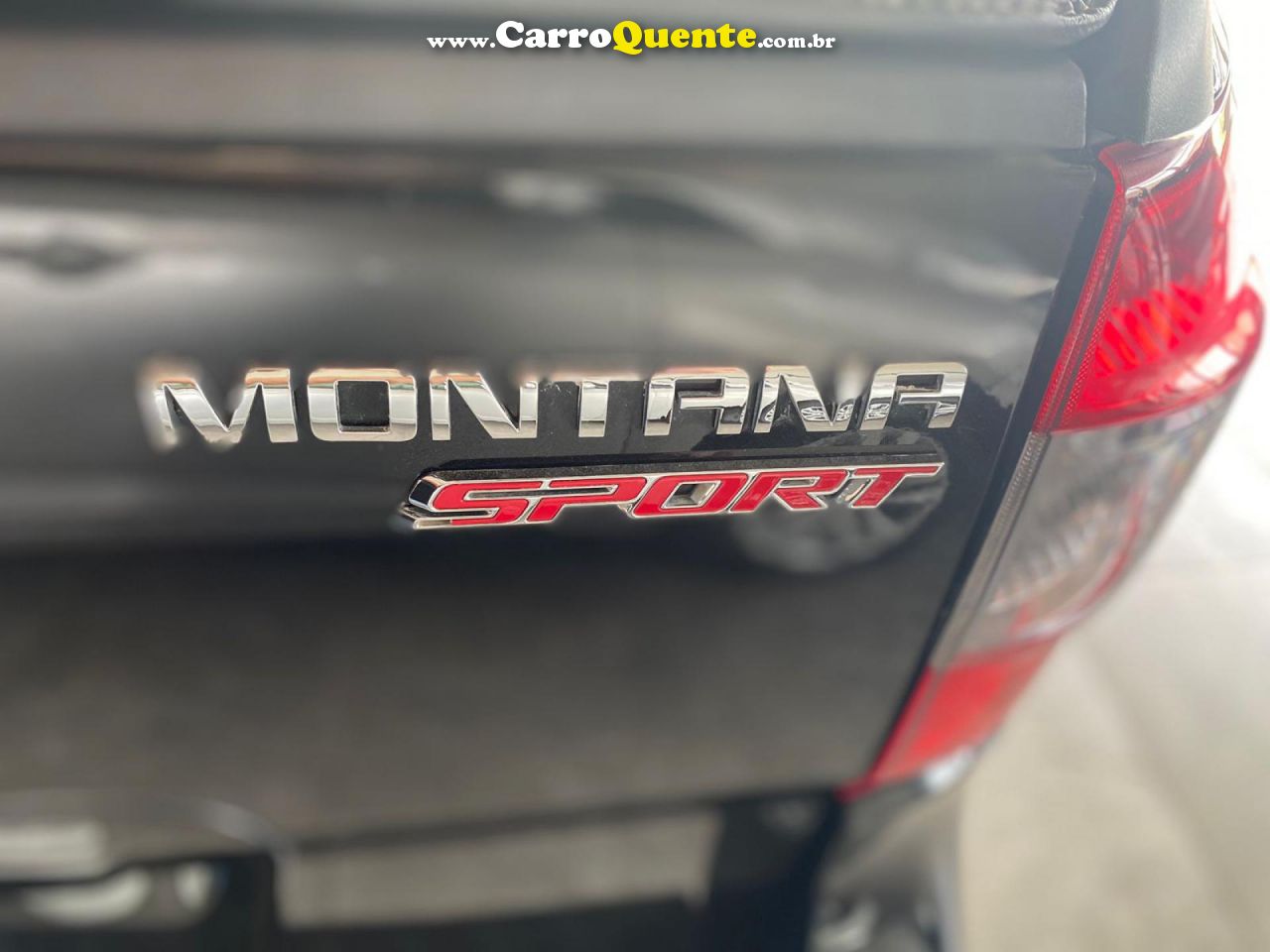 CHEVROLET   MONTANA SPORT 1.4 ECONOFLEX 8V 2P   PRETO 2017 1.4 FLEX - Loja