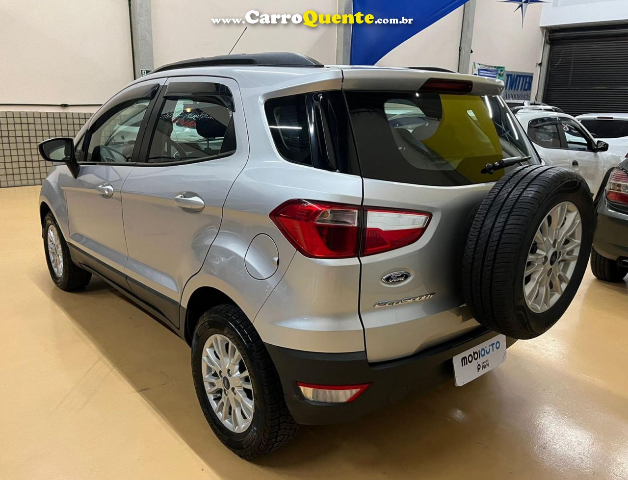 FORD   ECOSPORT SE 1.6 16V FLEX 5P MEC.   PRATA 2016 1.6 FLEX - Loja