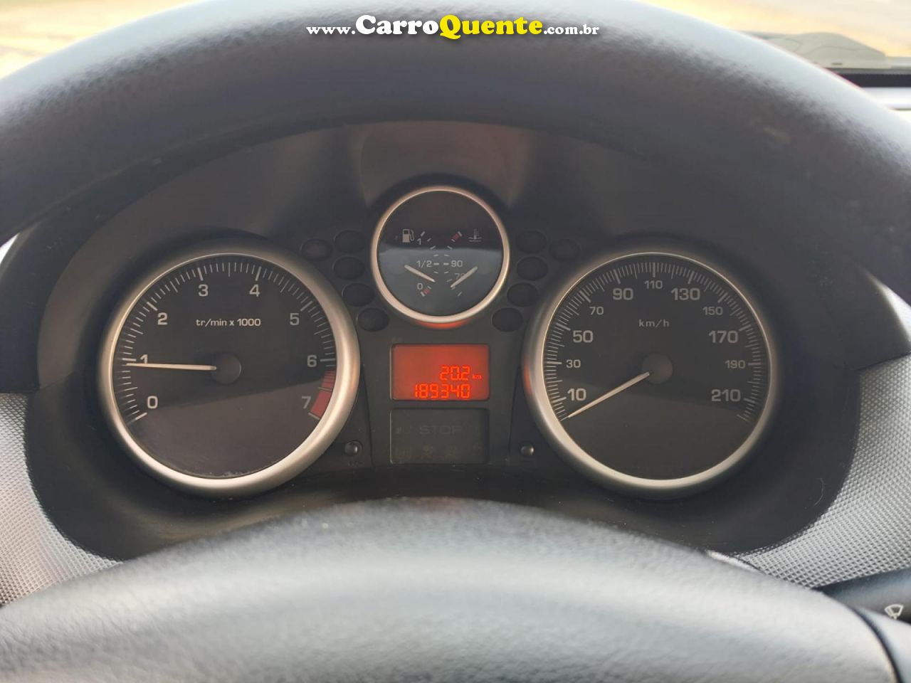 PEUGEOT   207 XR 1.4 FLEX 8V 5P   CINZA 2011 1.4 FLEX - Loja