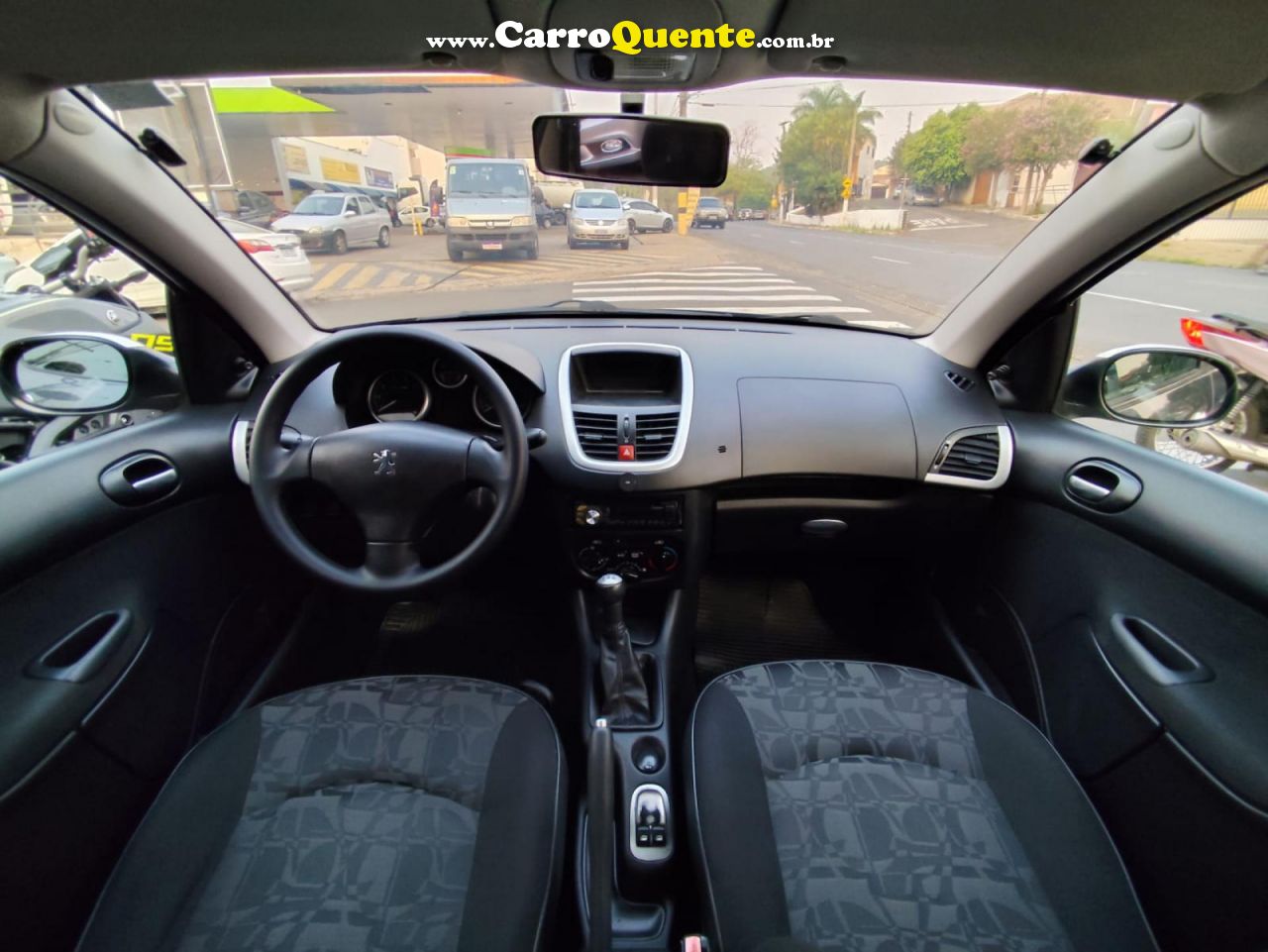 PEUGEOT   207 XR 1.4 FLEX 8V 5P   CINZA 2011 1.4 FLEX - Loja