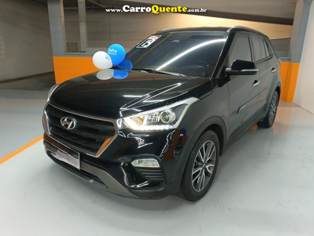 HYUNDAI   CRETA PRESTIGE 2.0 16V FLEX AUT.   PRETO 2019 2.0 FLEX - Loja