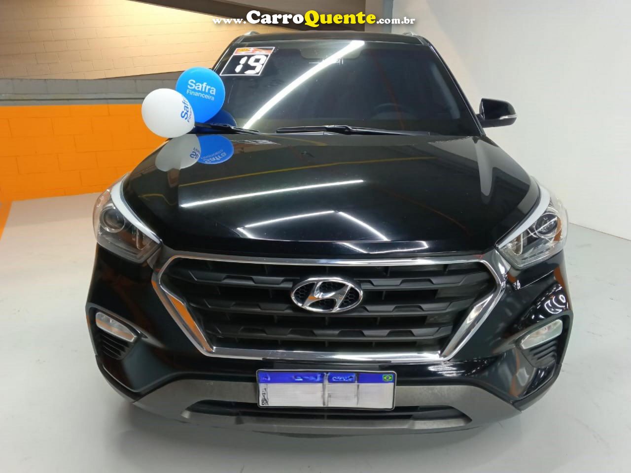 HYUNDAI   CRETA PRESTIGE 2.0 16V FLEX AUT.   PRETO 2019 2.0 FLEX - Loja