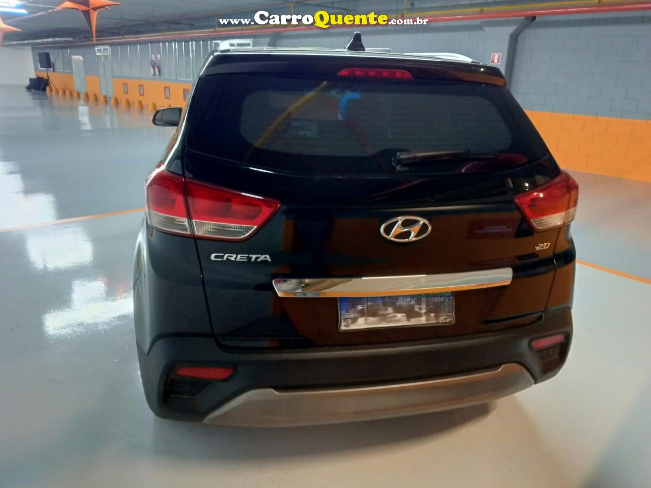 HYUNDAI   CRETA PRESTIGE 2.0 16V FLEX AUT.   PRETO 2019 2.0 FLEX - Loja