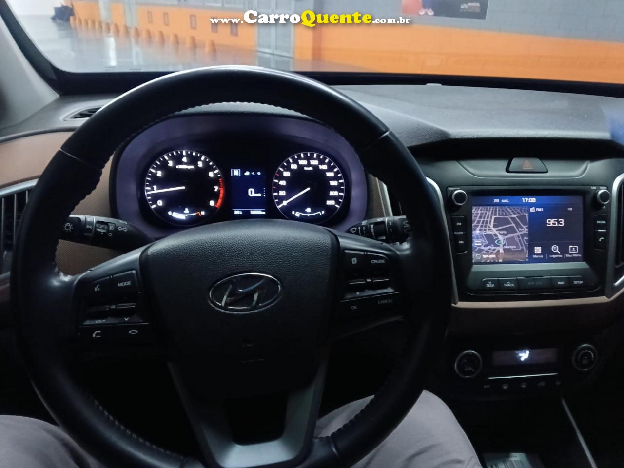 HYUNDAI   CRETA PRESTIGE 2.0 16V FLEX AUT.   PRETO 2019 2.0 FLEX - Loja