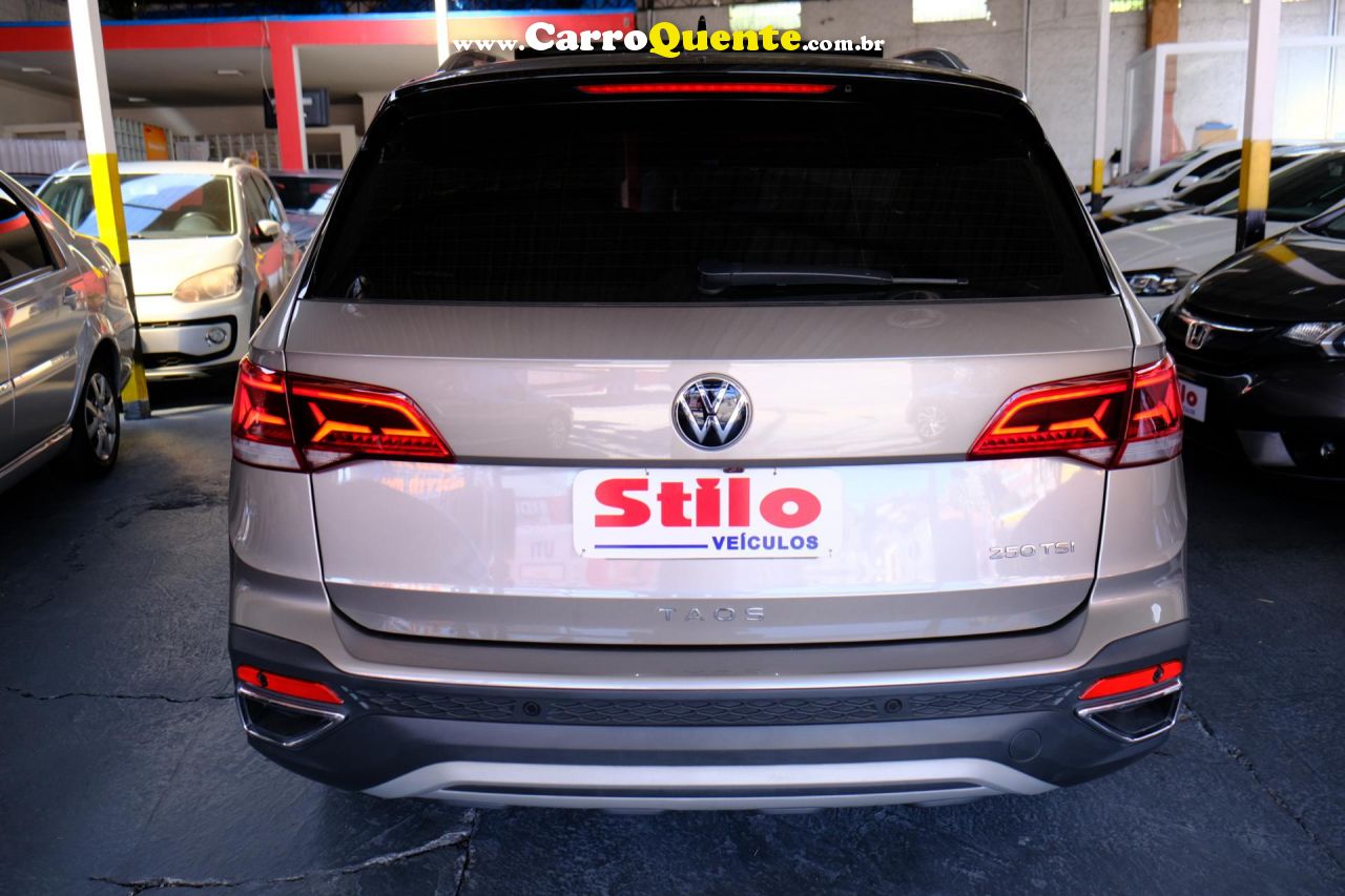 VOLKSWAGEN   TAOS LAUNCHING ED. 1.4 250 TSI FLEX AUT.   BEGE 2022 1.4 FLEX - Loja