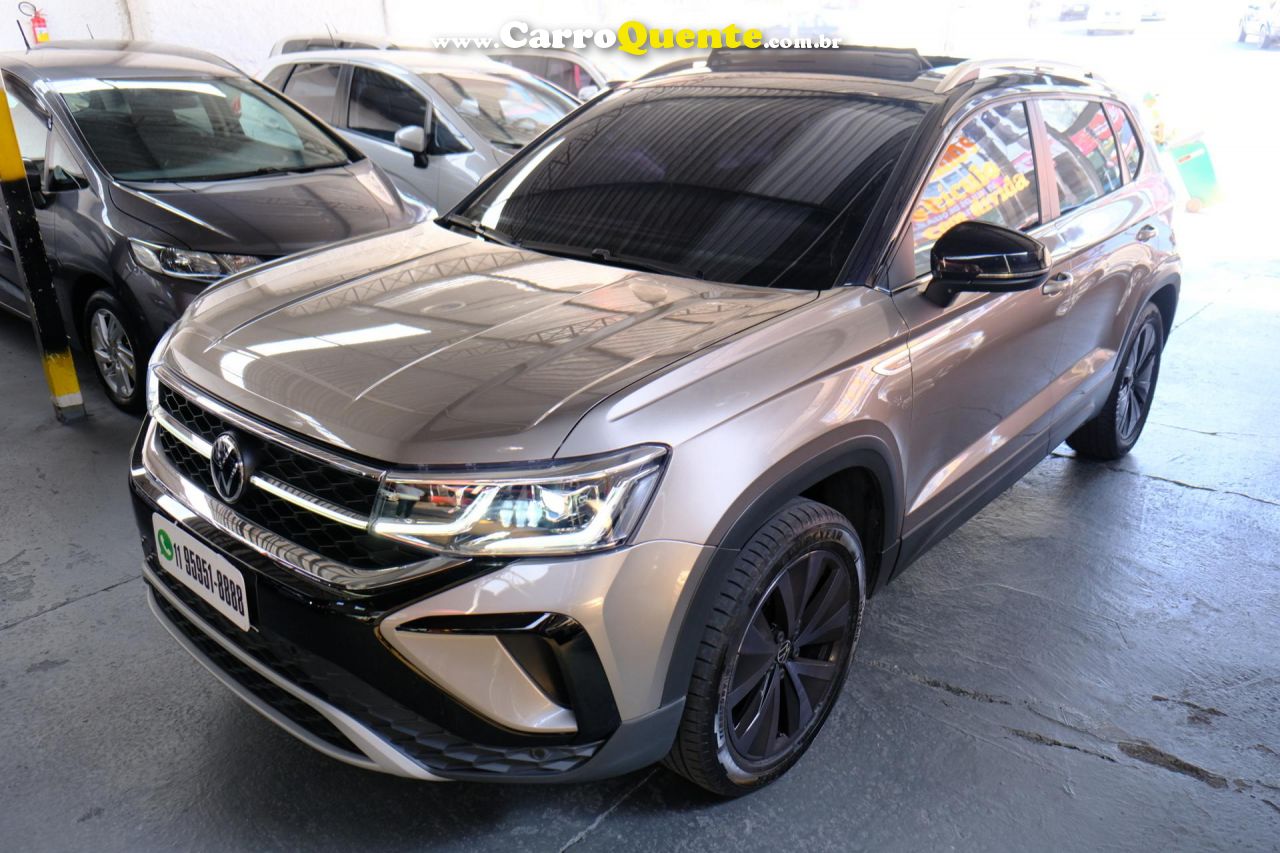 VOLKSWAGEN   TAOS LAUNCHING ED. 1.4 250 TSI FLEX AUT.   BEGE 2022 1.4 FLEX - Loja