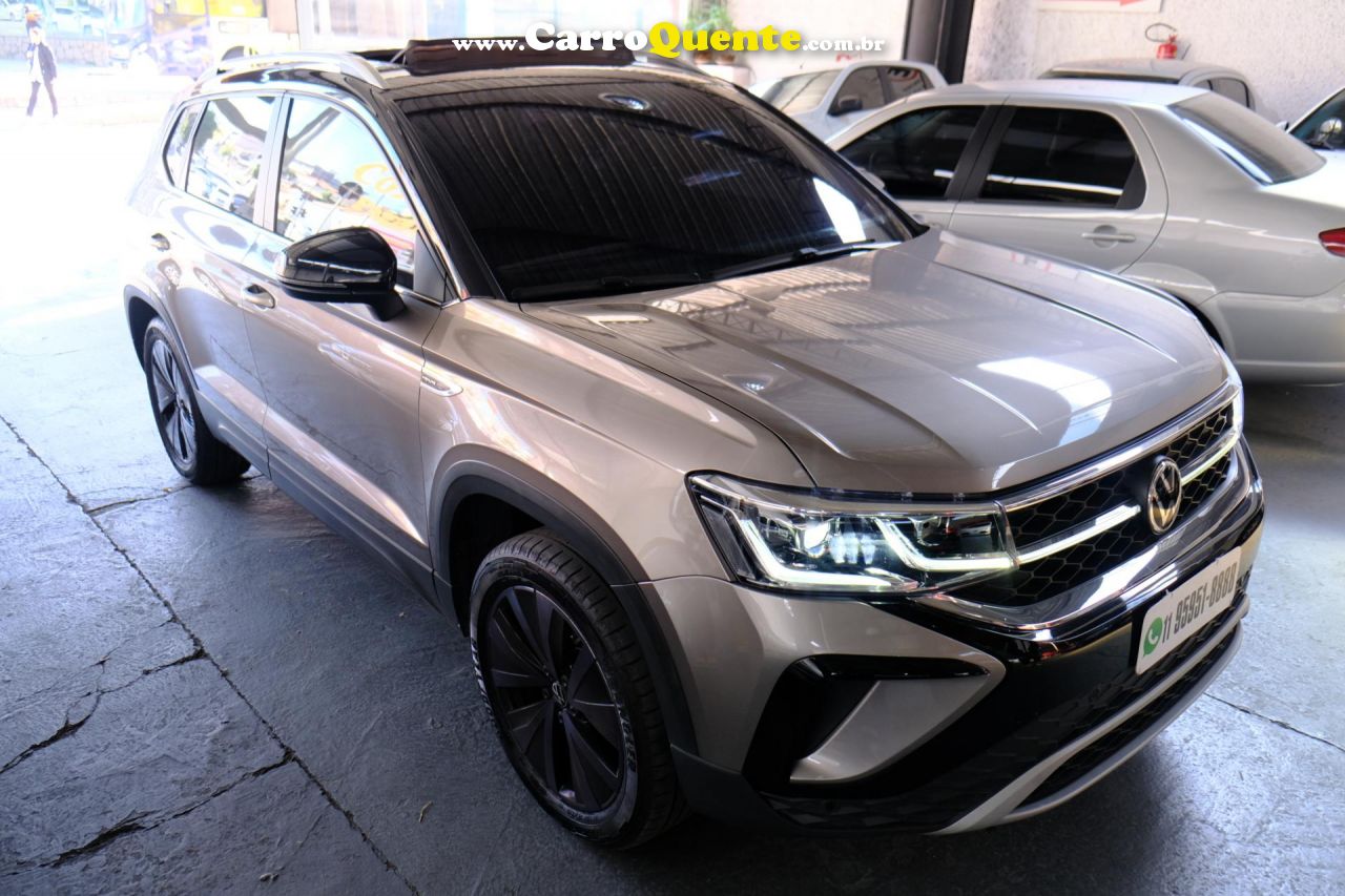 VOLKSWAGEN   TAOS LAUNCHING ED. 1.4 250 TSI FLEX AUT.   BEGE 2022 1.4 FLEX - Loja