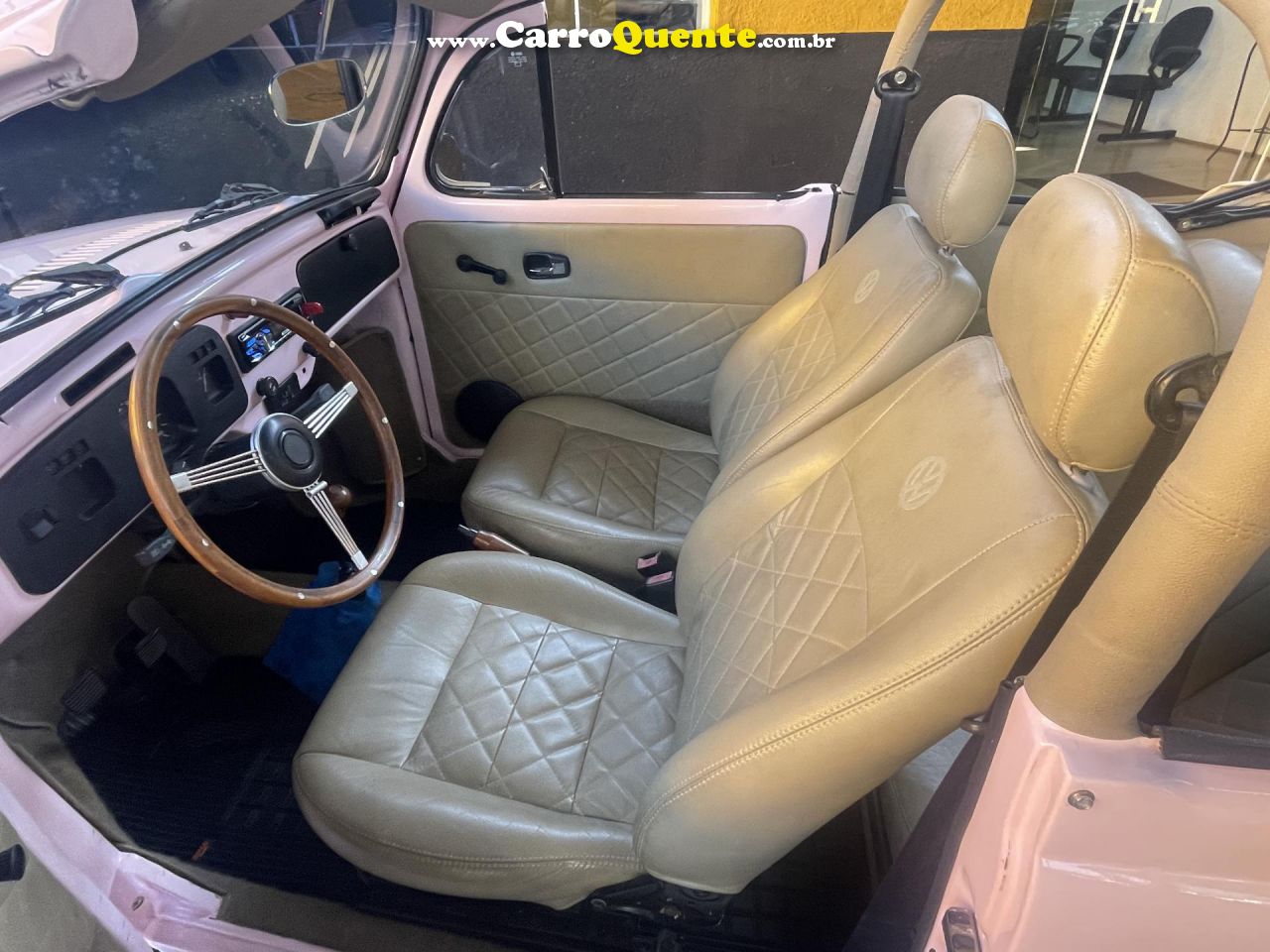 VOLKSWAGEN   FUSCA   ROSA 1979 1300 GASOLINA - Loja
