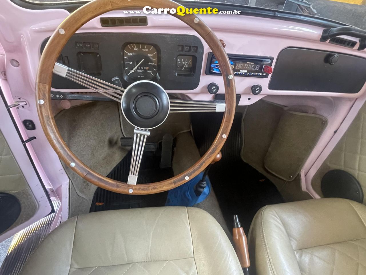 VOLKSWAGEN   FUSCA   ROSA 1979 1300 GASOLINA - Loja