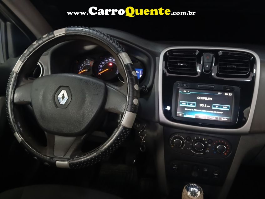 Renault LOGAN 1.6 16V SCE FLEX EXPRESSION MANUAL - Loja