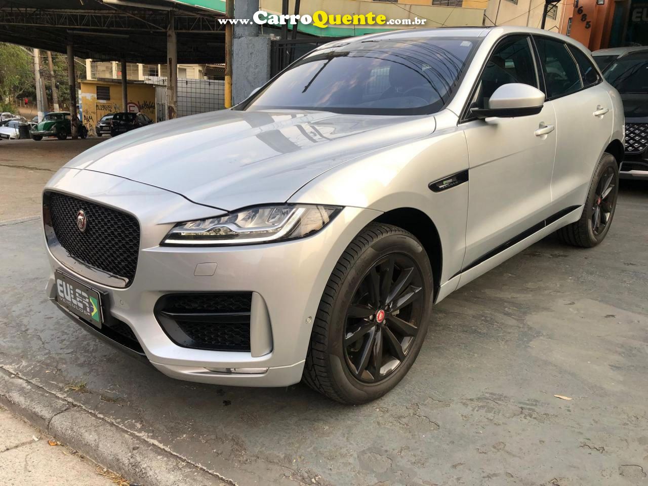 JAGUAR   F-PACE 2.0 R-SPORT 250CV AUT.   PRATA 2019 2.0 GASOLINA - Loja