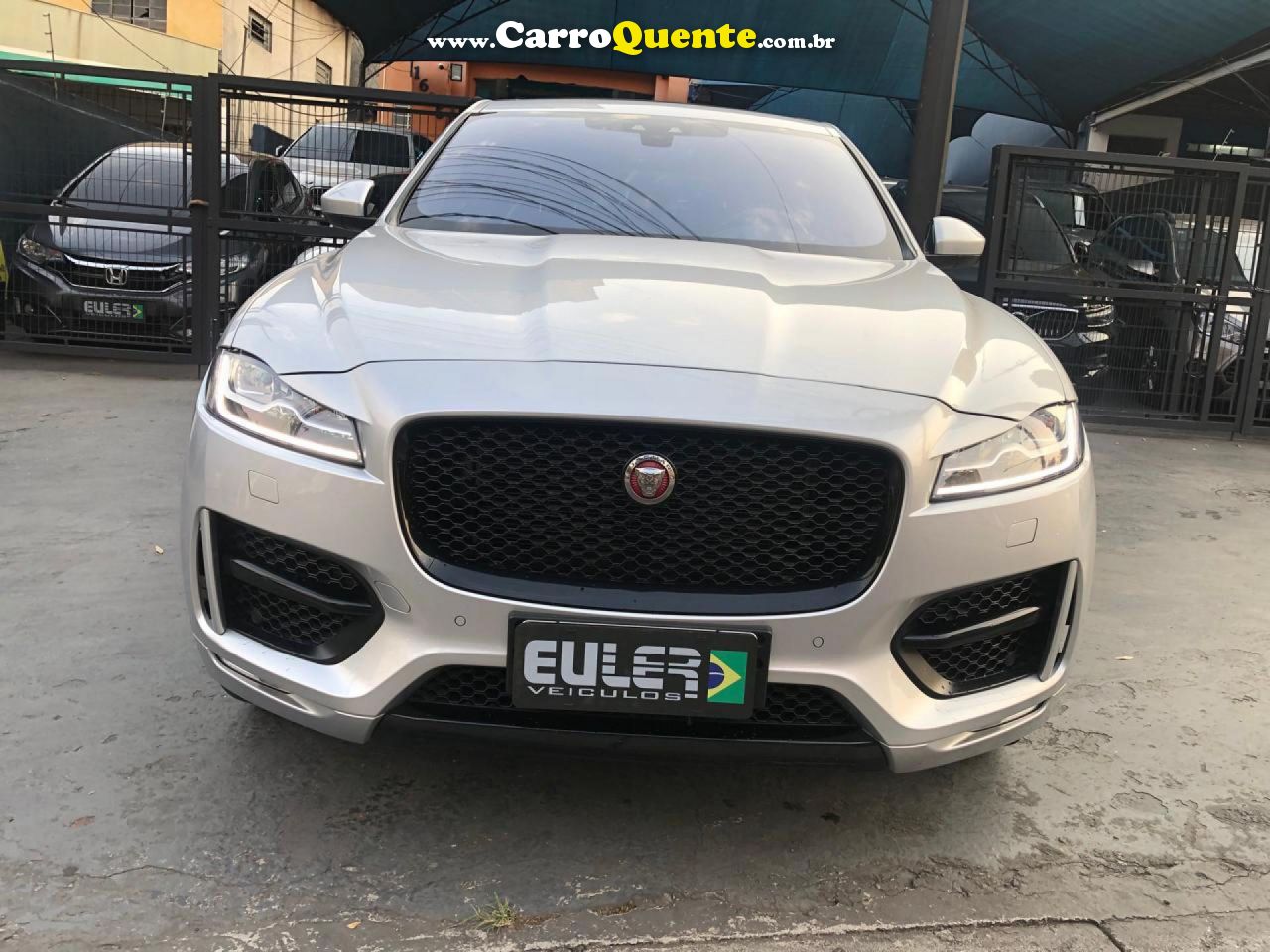 JAGUAR   F-PACE 2.0 R-SPORT 250CV AUT.   PRATA 2019 2.0 GASOLINA - Loja