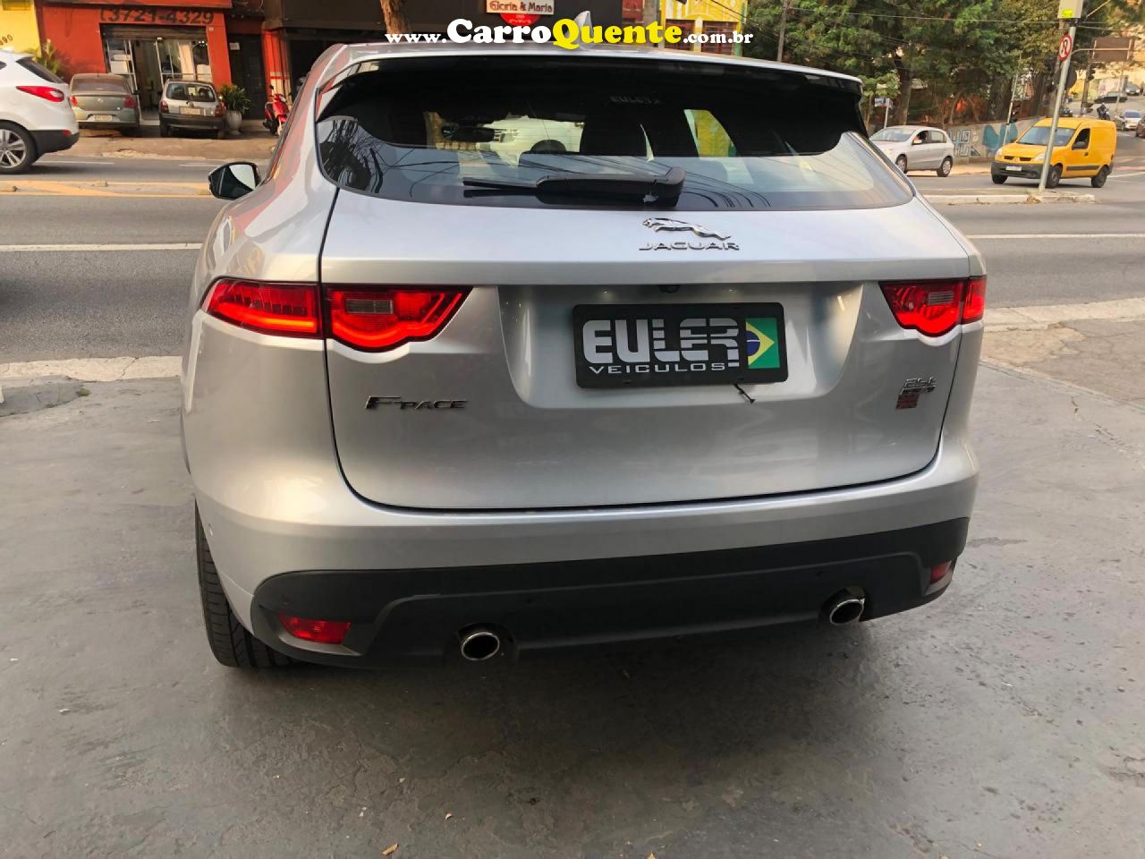 JAGUAR   F-PACE 2.0 R-SPORT 250CV AUT.   PRATA 2019 2.0 GASOLINA - Loja