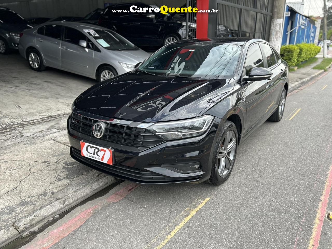 VOLKSWAGEN   JETTA R-LINE 250 TSI 1.4 FLEX 16V AUT.   PRETO 2019 1.4 FLEX - Loja