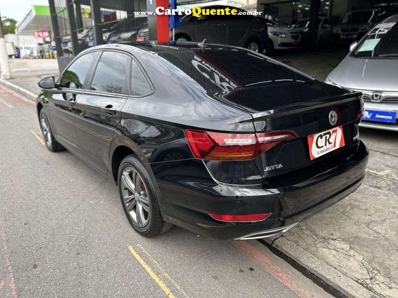 VOLKSWAGEN   JETTA R-LINE 250 TSI 1.4 FLEX 16V AUT.   PRETO 2019 1.4 FLEX - Loja