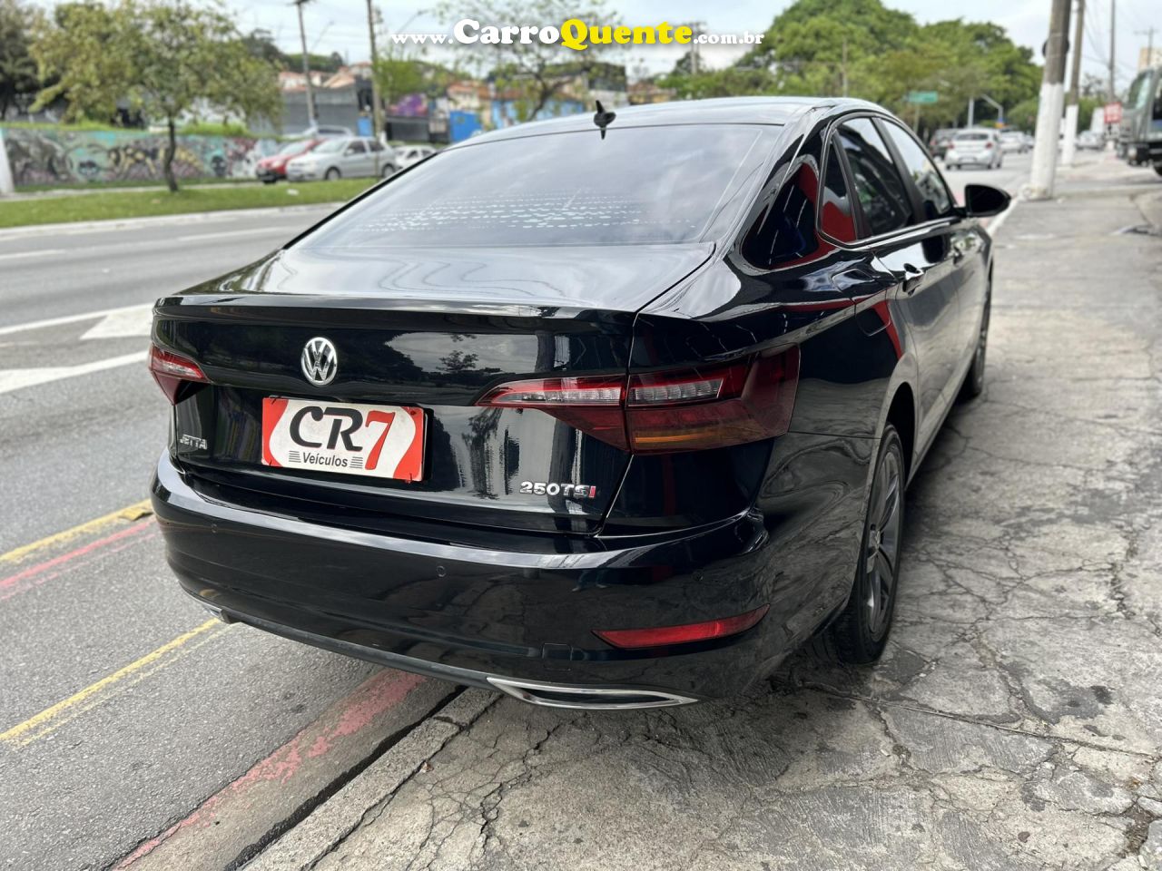 VOLKSWAGEN   JETTA R-LINE 250 TSI 1.4 FLEX 16V AUT.   PRETO 2019 1.4 FLEX - Loja