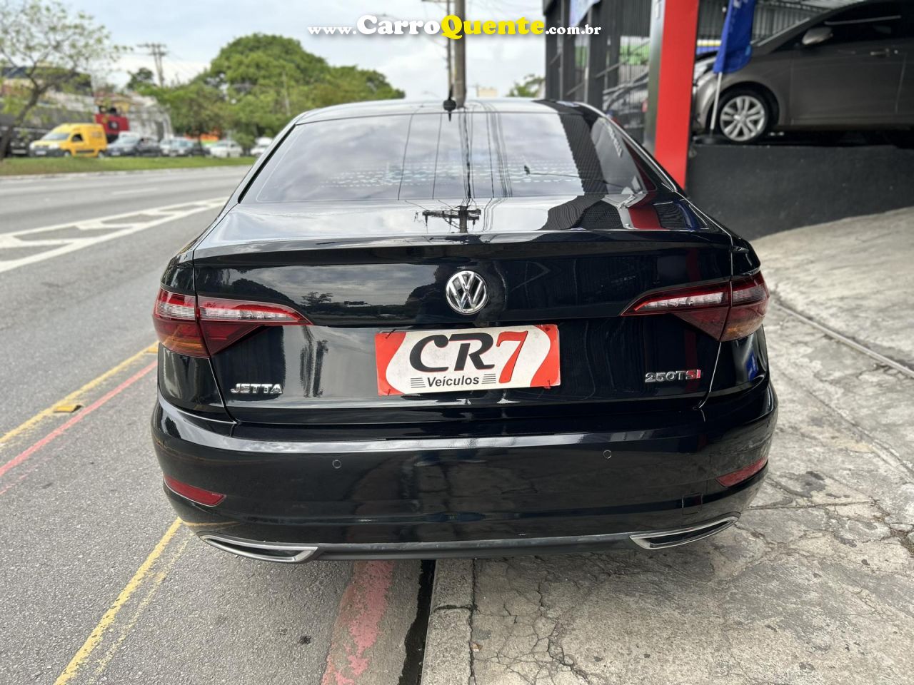 VOLKSWAGEN   JETTA R-LINE 250 TSI 1.4 FLEX 16V AUT.   PRETO 2019 1.4 FLEX - Loja