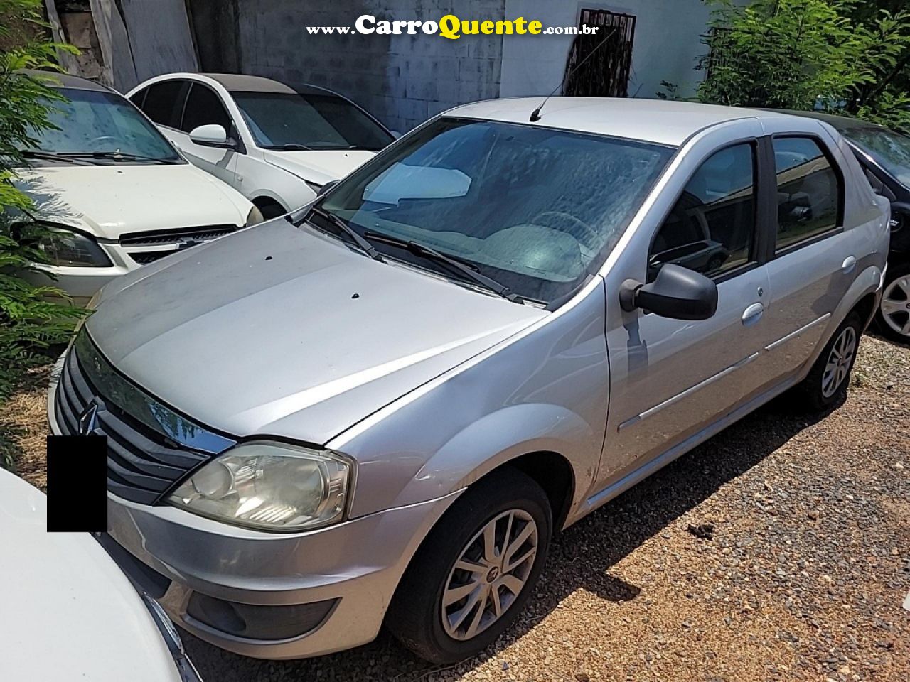 RENAULT   LOGAN EXPRES.EXP. UP HI-FLEX 1.0 16V 4P   PRATA 2012 1.0 GASOLINA - Loja