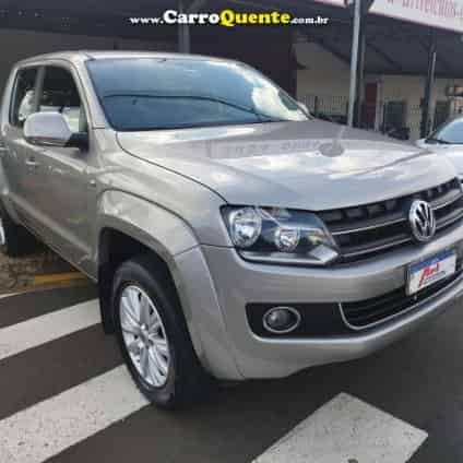 VOLKSWAGEN   AMAROK HIGH.CD 2.0 16V TDI 4X4 DIES. AUT   PRATA 2012 2.0 DIESEL
