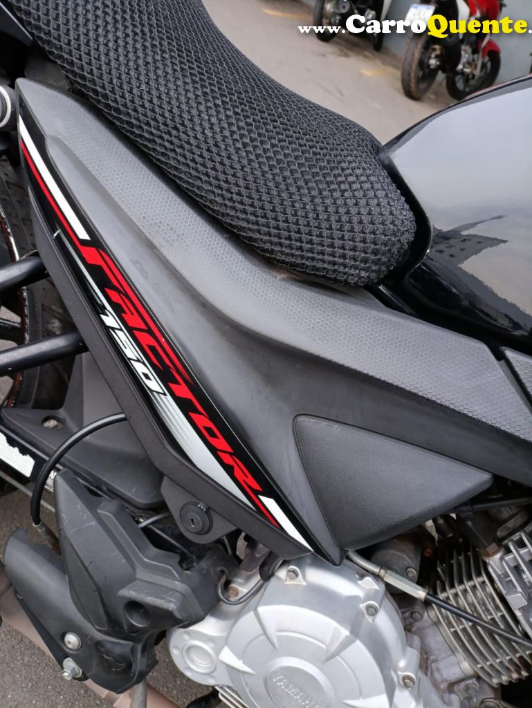 YAMAHA    YBR 150 FACTOR EDFLEX   PRETO 2018 150 FLEX - Loja