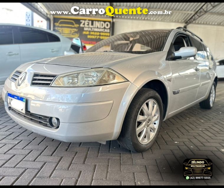 Renault MEGANE 2.0 DYNAMIQUE GRAND TOUR 16V GASOLINA 4P MANUAL - Loja