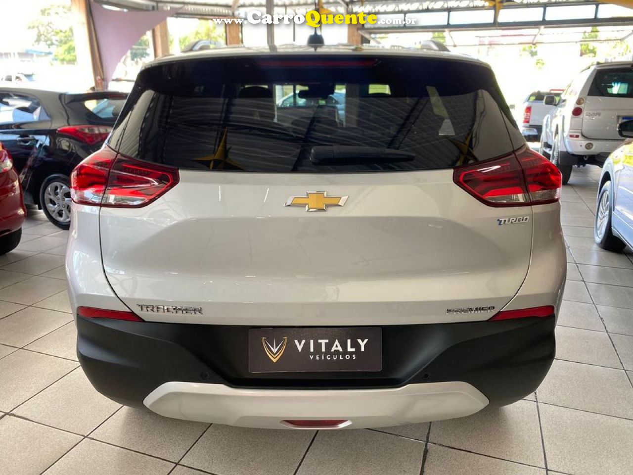 CHEVROLET   TRACKER 1.2 TURBO 12V FLEX AUT.   PRATA 2021 1.2 FLEX - Loja