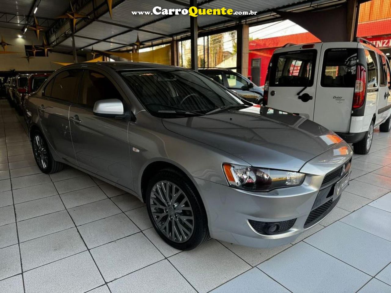 MITSUBISHI   LANCER HL-T 2.0 16V 160CV AUT.   CINZA 2018 2.0 GASOLINA - Loja