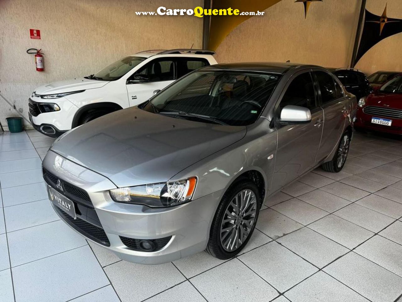 MITSUBISHI   LANCER HL-T 2.0 16V 160CV AUT.   CINZA 2018 2.0 GASOLINA - Loja