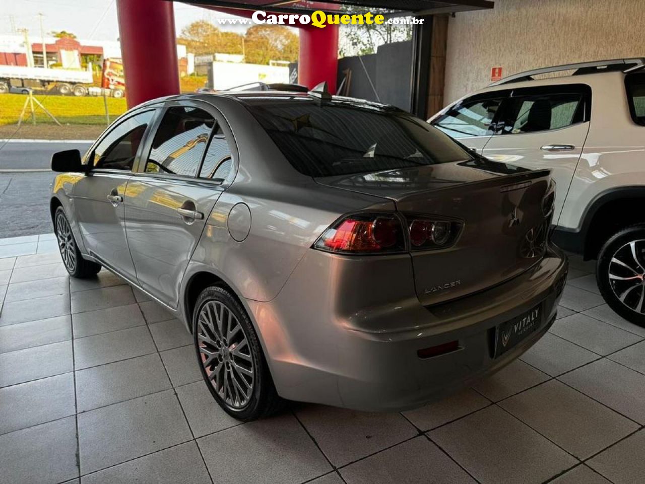 MITSUBISHI   LANCER HL-T 2.0 16V 160CV AUT.   CINZA 2018 2.0 GASOLINA - Loja