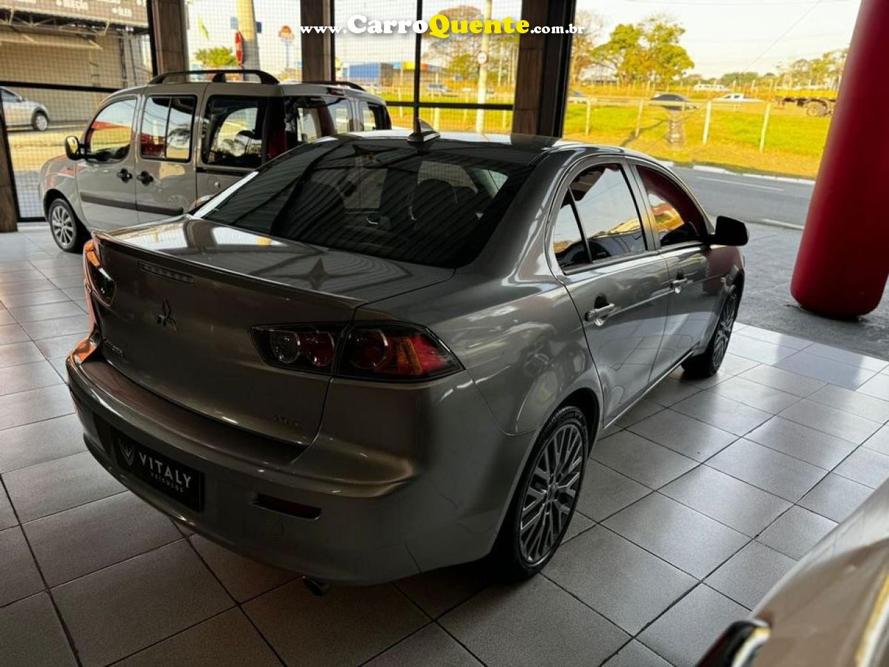 MITSUBISHI   LANCER HL-T 2.0 16V 160CV AUT.   CINZA 2018 2.0 GASOLINA - Loja