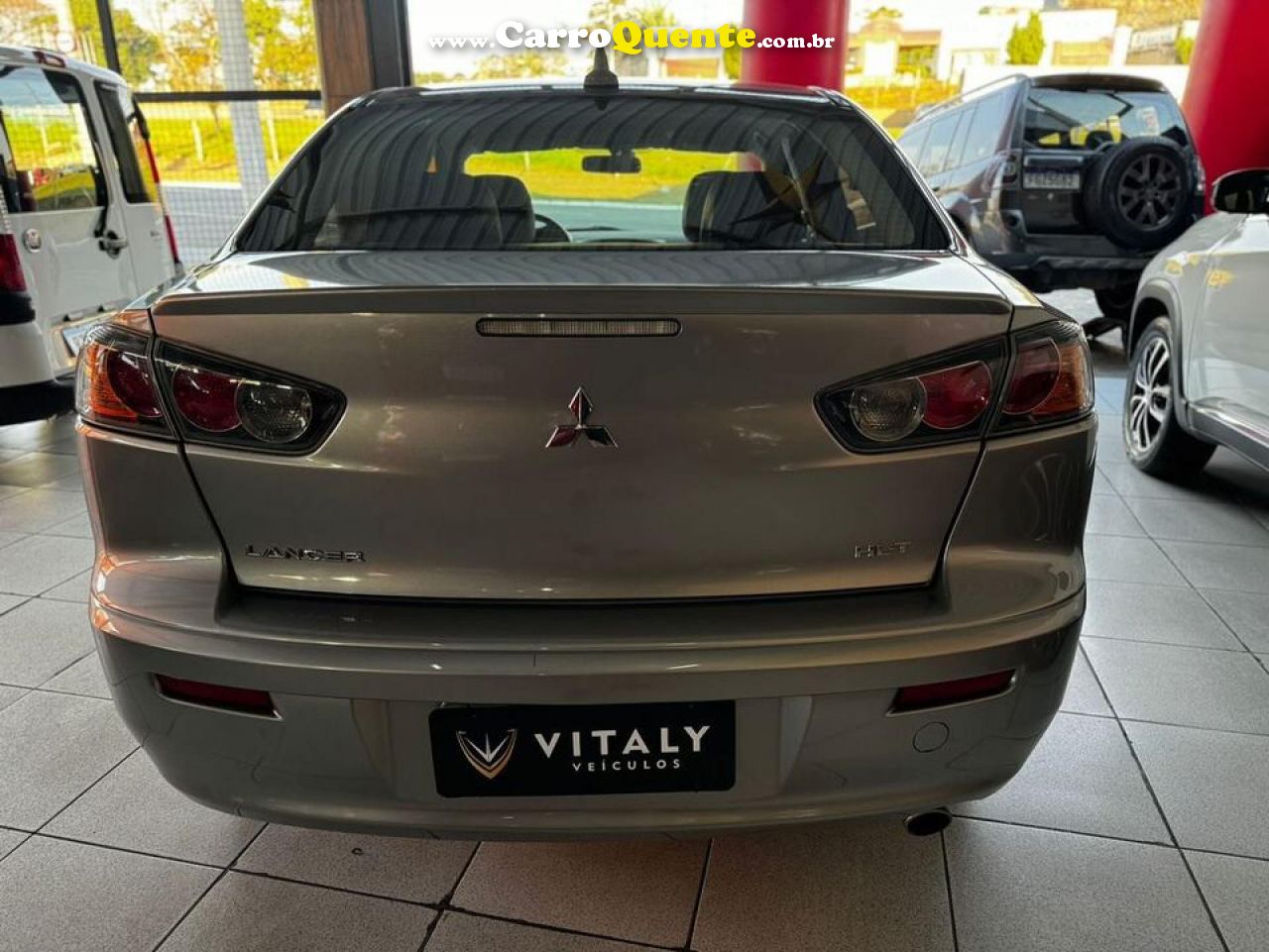 MITSUBISHI   LANCER HL-T 2.0 16V 160CV AUT.   CINZA 2018 2.0 GASOLINA - Loja