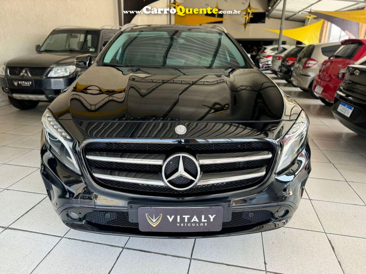 MERCEDES-BENZ   GLA 200 ENDURO 1.6 TB 16V FLEX AUT.   PRETO 2017 1.6 FLEX - Loja