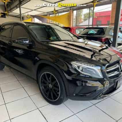 MERCEDES-BENZ   GLA 200 ENDURO 1.6 TB 16V FLEX AUT.   PRETO 2017 1.6 FLEX