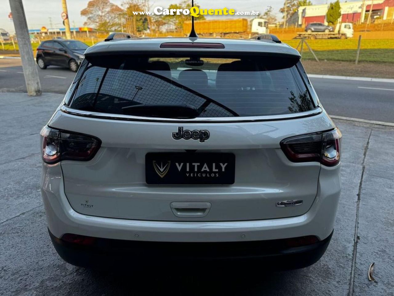 JEEP   COMPASS LONGITUDE 2.0 4X2 FLEX 16V AUT.   BRANCO 2020 2.0 FLEX - Loja