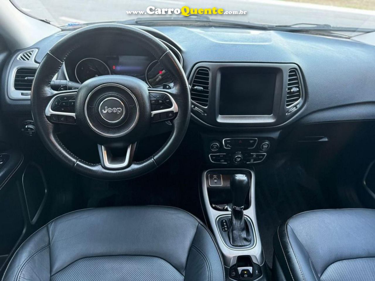 JEEP   COMPASS LONGITUDE 2.0 4X2 FLEX 16V AUT.   BRANCO 2020 2.0 FLEX - Loja