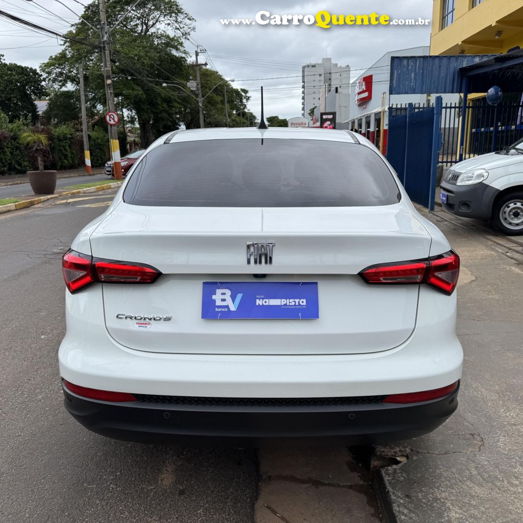 FIAT   CRONOS DRIVE 1.3 8V FLEX   BRANCO 2019 1.3 FLEX - Loja