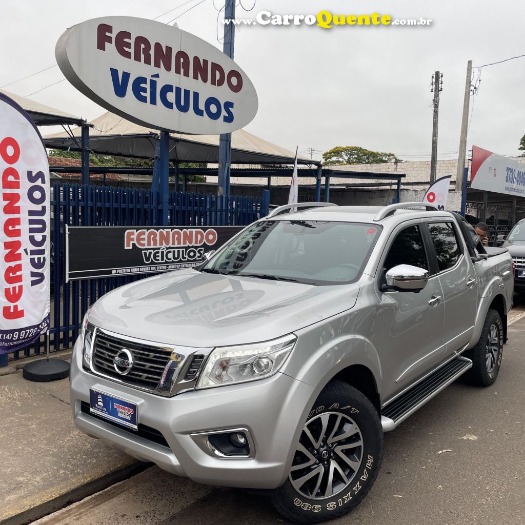 NISSAN   FRONTIER LE CD 4X4 2.3 BI-TB DIESEL AUT.   PRATA 2019 2.3 DIESEL - Loja
