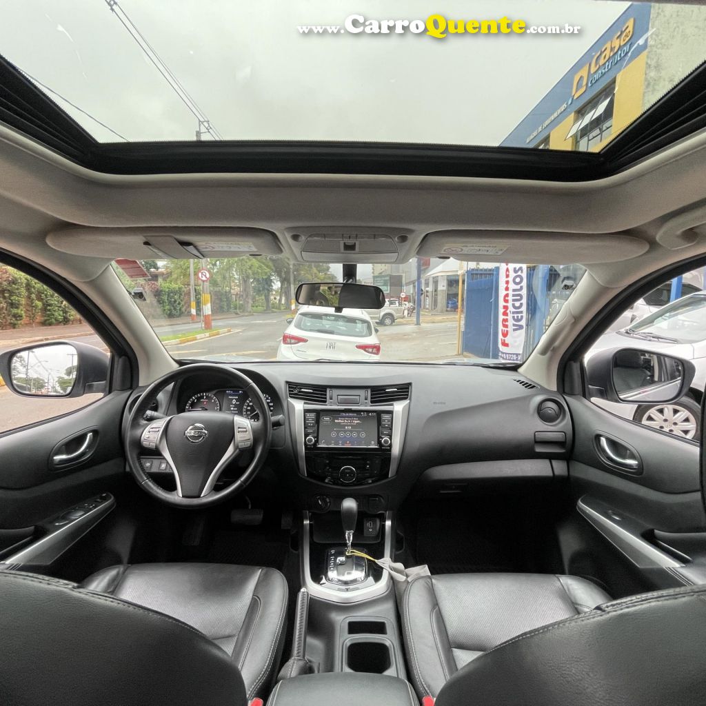 NISSAN   FRONTIER LE CD 4X4 2.3 BI-TB DIESEL AUT.   PRATA 2019 2.3 DIESEL - Loja