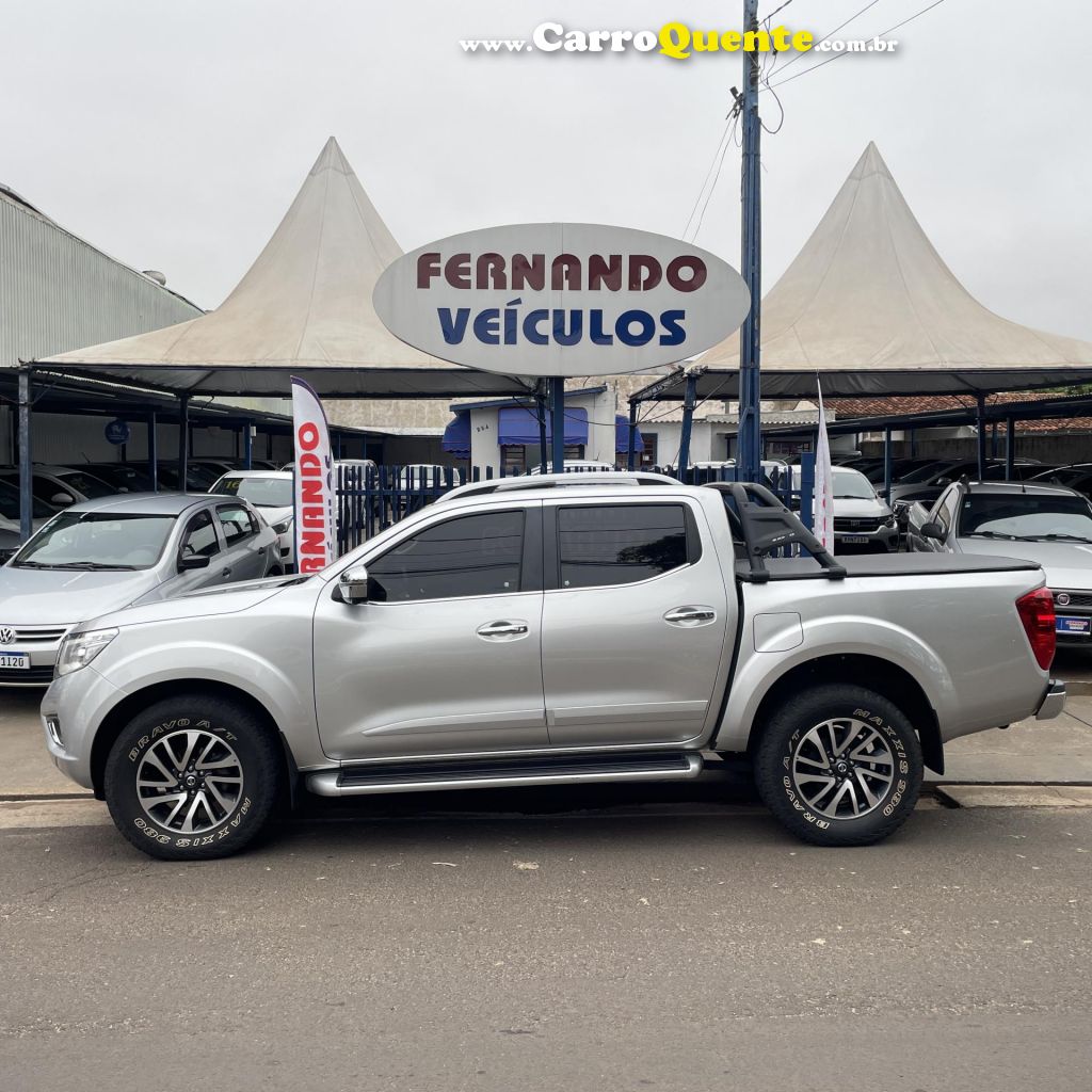 NISSAN   FRONTIER LE CD 4X4 2.3 BI-TB DIESEL AUT.   PRATA 2019 2.3 DIESEL - Loja