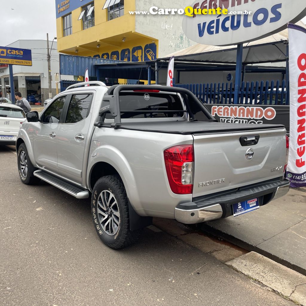 NISSAN   FRONTIER LE CD 4X4 2.3 BI-TB DIESEL AUT.   PRATA 2019 2.3 DIESEL - Loja