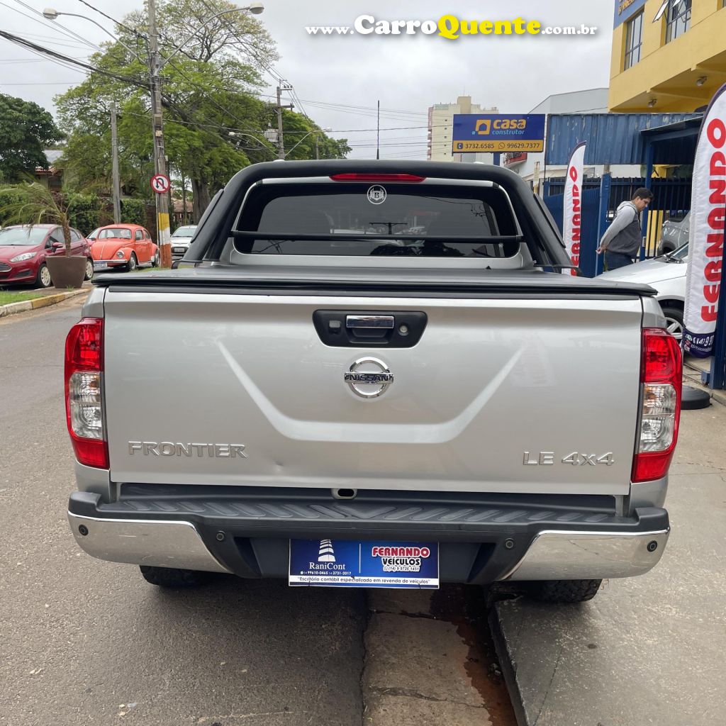 NISSAN   FRONTIER LE CD 4X4 2.3 BI-TB DIESEL AUT.   PRATA 2019 2.3 DIESEL - Loja
