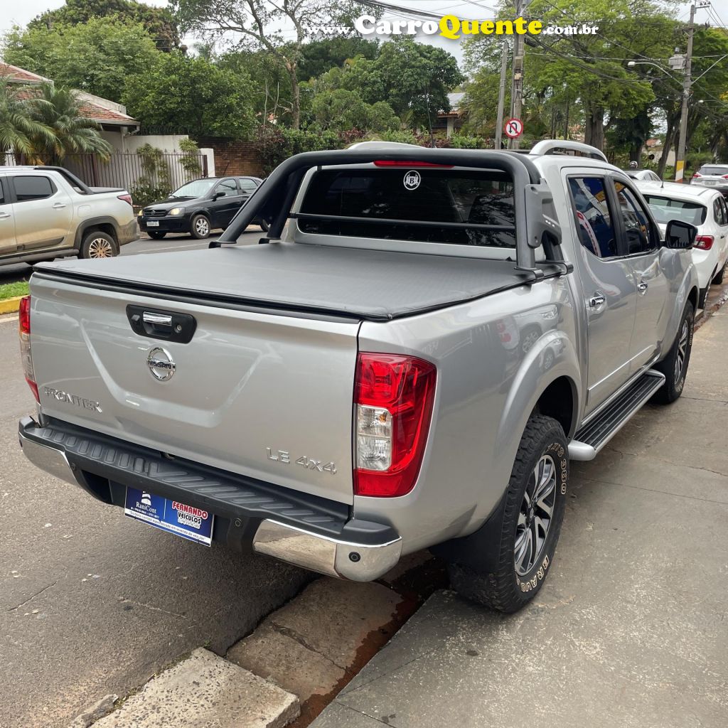 NISSAN   FRONTIER LE CD 4X4 2.3 BI-TB DIESEL AUT.   PRATA 2019 2.3 DIESEL - Loja
