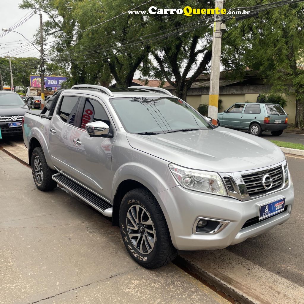 NISSAN   FRONTIER LE CD 4X4 2.3 BI-TB DIESEL AUT.   PRATA 2019 2.3 DIESEL - Loja